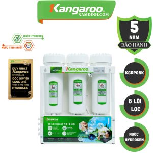 KGRP08K-Máy lọc nước Kangaroo Hydrogen-8 lõi lọc