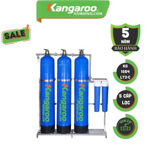 KG1054LT3-C,BỘ LỌC TỔNG ĐẦU NGUỒN GIA ĐÌNH,5 CẤP LỌC,VAN CƠ